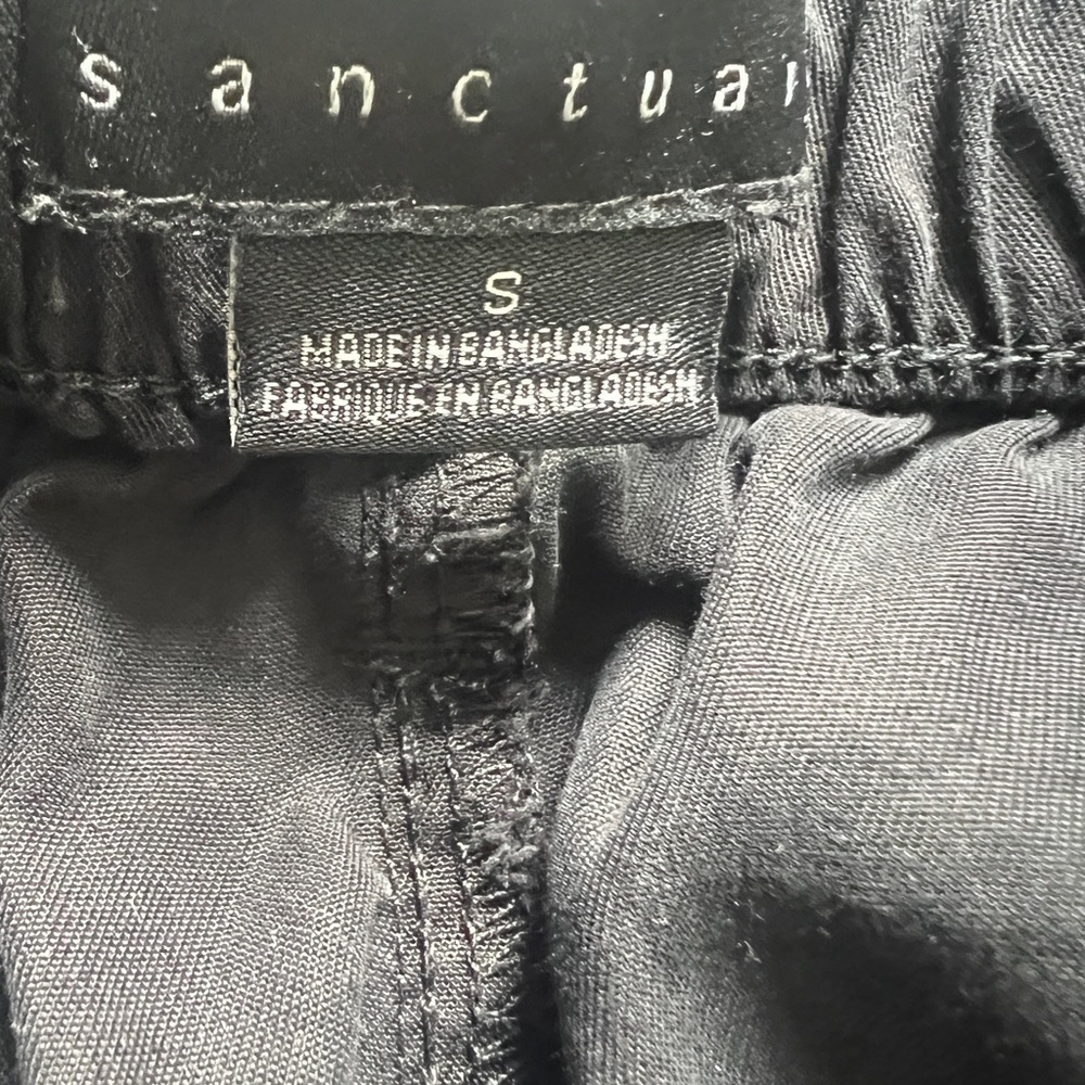 Sanctuary Women’s black short front tie - Picture 3 of 6